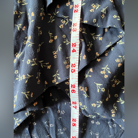 MADEWELL// Ruffle-Wrap Midi Skirt with Spring Fling - Picture 4 of 12